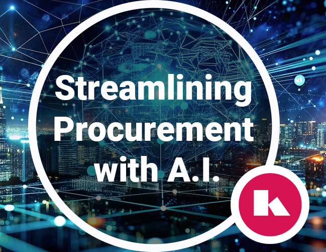 Streamlining Procurement with A.I.