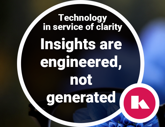 Technology in service of clarity