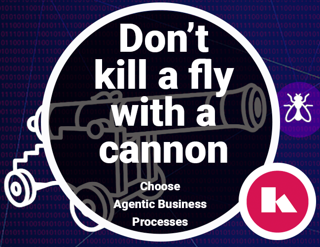 Stop killing a fly with a cannon