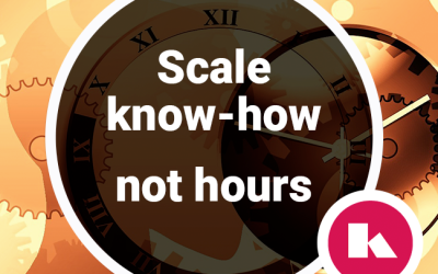 Hourly fee business – need to scale know-how